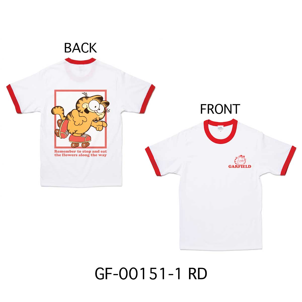 世界中で愛されてる猫】【レトロポップな夏♪】GARFIELD RINGER T